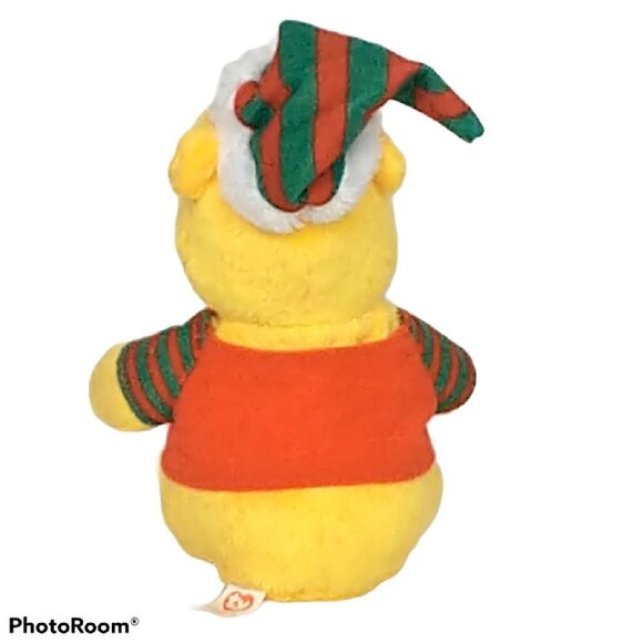 Disney Winnie The Pooh Christmas Plush 7" Ty 2012 - Picture 3 of 6